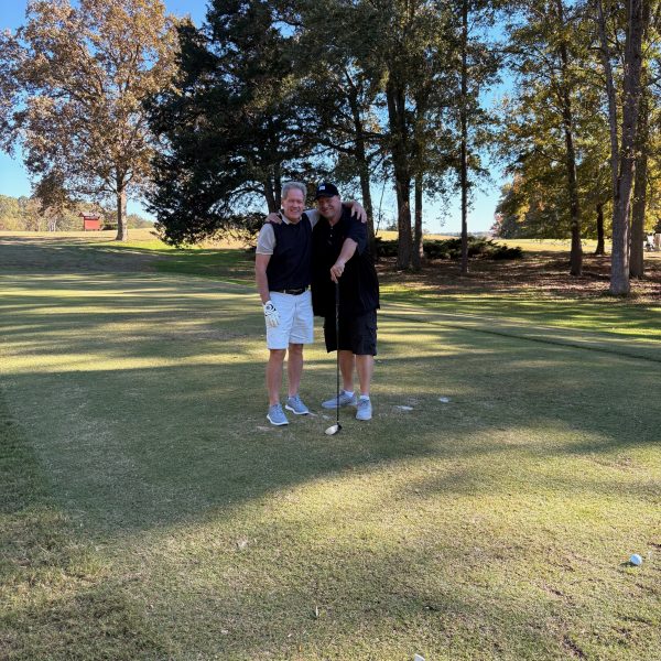 Mark E & Darren golf